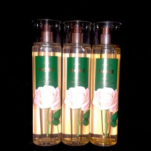 B&BW Rose Fine Fragrance Mist bundle of 3 bnib